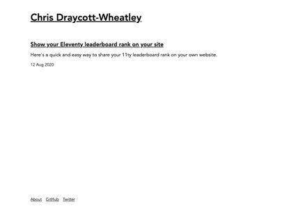 Screenshot of https://chrisdwheatley.com/