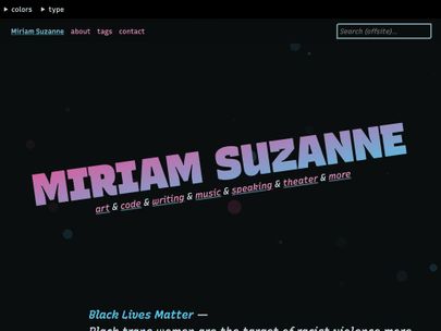 Screenshot of https://www.miriamsuzanne.com/