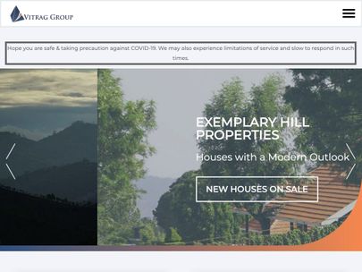 Screenshot of https://vitraggroup.com/