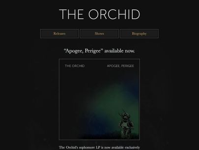 Screenshot of https://whoistheorchid.com/